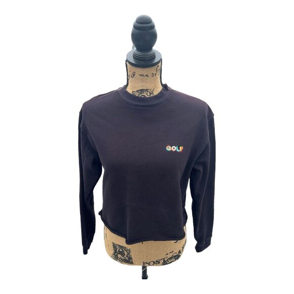 Golf Wang Black Cropped Crewneck - Picture 4 of 11